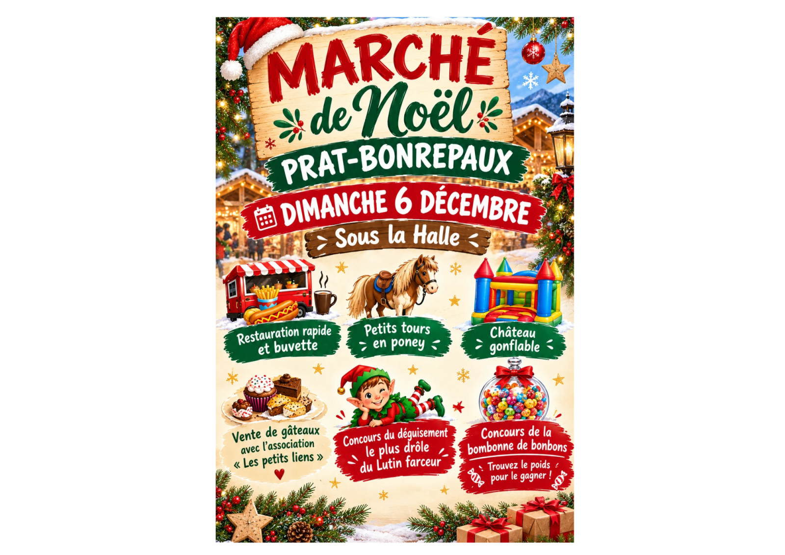 Vide Jouet Et Marché DE Noël