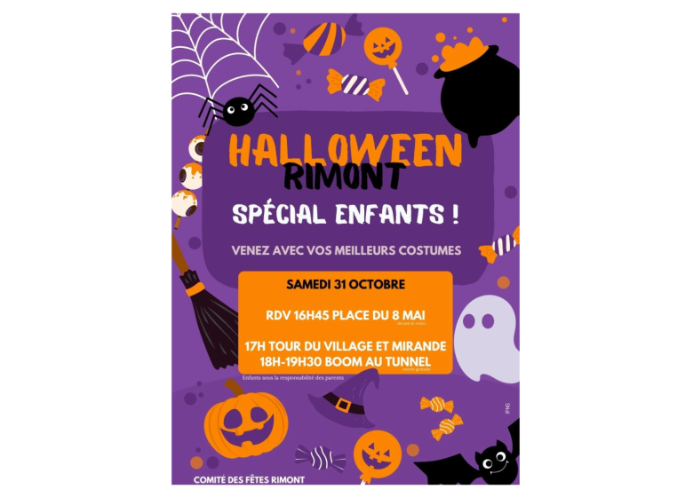 Halloween spécial Enfants_Rimont